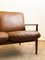 Mid-Century Modern Danish Teak Leather Sofa by Grete Jalk for Cado 14