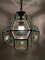 Large Italian Lantern in Brass & Cut Glass, 1950s 10