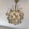 Vintage Glass Drop Chandelier by Christoph Palme for Palwa 3