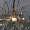 Vintage Glass Drop Chandelier by Christoph Palme for Palwa 5