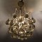 Vintage Glass Drop Chandelier by Christoph Palme for Palwa 8