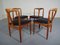 Juliane Teak Dining Chairs by Johannes Andersen for Uldum Møbelfabrik, 1960s, Set of 4, Image 1