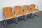 Cognac Leather Dining Chairs by Willy Rizzo, 1970s, Set of 4, Image 2