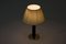 Lampada da tavolo in ottone e similpelle di GMA, Svezia, anni '60, Immagine 10