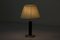 Swedish Brass and Leatherette Table Lamp from GMA, 1960s 9