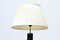 Swedish Brass and Leatherette Table Lamp from GMA, 1960s 4