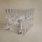 Lampe de Bureau Cubique Mid-Century en Acrylic Glass, Italie, 1970s 2