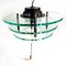 Mid-century Italian Acrylic Glass Wall Lamp, 1970s 1