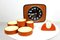 Orange Interior Set, 1960s, Set of 8, Image 22