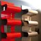 Red Wave Bookshelf by Julien Vidame 2