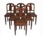 Art Deco Dining Chairs, 1930s, Set of 6, Image 1