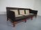 Leather & Teak 3-Seater Sofa by Georg Thams for Grant Mobelfabrik, 1970s 12