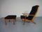 Oak GE 290 Armchair & Ottoman by Hans J. Wegner for Getama, 1960s, Image 1