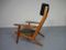 Oak GE 290 Armchair & Ottoman by Hans J. Wegner for Getama, 1960s, Image 20