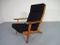 Poltrona GE290 con poggiapiedi di Hans J. Wegner per Getama, anni '60, Immagine 12