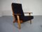 Oak GE 290 Armchair & Ottoman by Hans J. Wegner for Getama, 1960s, Image 6