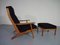 Oak GE 290 Armchair & Ottoman by Hans J. Wegner for Getama, 1960s 4