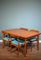 Mid-Century Danish Teak Extending Dining Table and 4 Chairs from Greaves & Thomas, Image 1