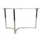 Chrome & Brass Console Table, 1970s, Image 7