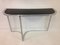 Chrome & Brass Console Table, 1970s 2