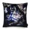 Nebulous Infinity Cushion in Black & Blue by 17 Patterns 1