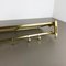 Modernist Brass Coat Rack, 1950s 10