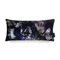 Nebulous Infinity Lumbar Cushion in Black & Blue by 17 Patterns 1