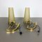 Italian Brass Wall Lights, 1950s, Set of 2 11