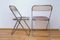 Model Plia Folding Chairs by Giancarlo Piretti for Castelli, 1980s, Set of 2, Image 3