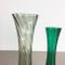 Mundgeblasene Vasen aus Kristallglas von Alfred Taube, 1960er, 3er Set 8