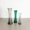 Mundgeblasene Vasen aus Kristallglas von Alfred Taube, 1960er, 3er Set 9