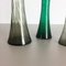 Handblown Crystal Glass Vases from Alfred Taube, 1960s, Set of 3, Image 3