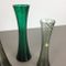 Handblown Crystal Glass Vases from Alfred Taube, 1960s, Set of 3 7