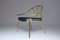 Vintage French Brass Armchair 3