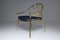 Vintage French Brass Armchair, Image 1