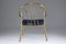 Vintage French Brass Armchair 7