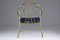 Vintage French Brass Armchair, Image 7