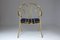 Vintage French Brass Armchair 6