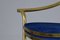 Vintage French Brass Armchair 13