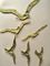 Mid-Century Brass Seagulls Wall Decoration from Superbrass, 1960s, Set of 6, Image 5