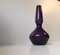Mid-Century Danish Purple Glass Gourd Vase from Holmegaard, 1970s, Image 1