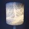 Vintage Swedish White Solid Alabaster Table Lamp 11
