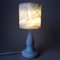 Vintage Swedish White Solid Alabaster Table Lamp, Image 10