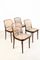 Vintage Model 811 Prague Chairs from Thonet, Set of 4 2