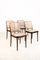 Vintage Model 811 Prague Chairs from Thonet, Set of 4 3