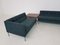 2 Dark Green Sofas & Coffee Table from Artifort, 1960s 2