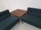 Tavolino da caffè e 2 divani color verde scuro di Artifort, anni '60, Immagine 6