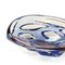 Glass Bowl in Blue by Jan Beranek for Skrdlovice, 1960s 2