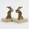 Art Deco Mountain Goat Bookends, 1930s 3