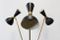 Italian Brass Floor Lamp from Stilnovo, 1950s 4